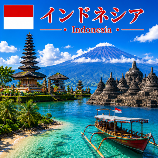 インドネシア eSIM｜無制限｜最短10分開通｜即日利用・QRコード発行｜4G/5G対応